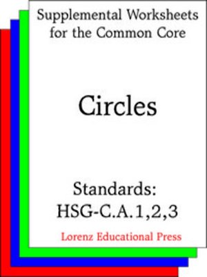 cover image of CCSS HSG-C.A.1, 2, 3 Circles